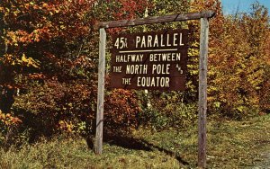 NH - West Stewartstown. 45th Parallel