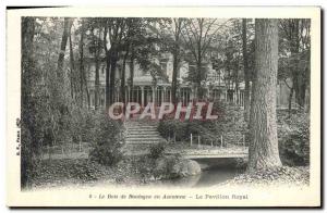 Old Postcard The Bois de Boulogne in Autumn Royal Pavilion