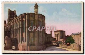 Albi Old Postcard Basilique Sainte Cecile