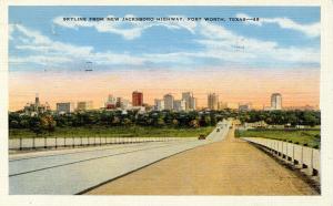 TX - Fort Worth. Skyline