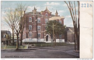 HAVERHILL, Massachusetts, PU-1921; High School