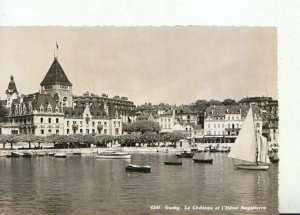 Switzerland Postcard - Ouchy - Le Chateau Et L´Hotel Angleterre - Ref TZ7289