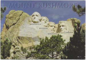 US Unused. Mount Rushmore, South Dakota. Nice.