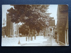 Devon CHAGFORD showing THE THREE CROWNS HOTEL c1922 RP Postcard by Judges