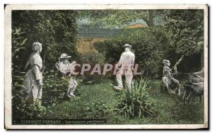 Old Postcard Clermont Ferrand Fountains petrifiantes Advertisement At large m...