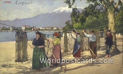 Lugano Swizerland 1920 