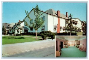 c1960 Klanke Funeral Parlors Detroit Ave. Lakewood Ohio Vintage Antique Postcard