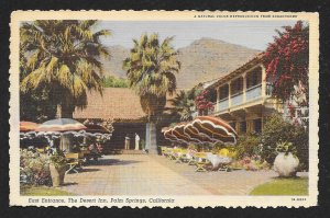 Desert Inn East Entrance Palm Springs CA Used c1941