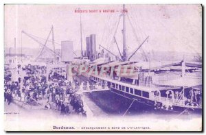 Bordeaux - Lyon Ninot Biscuits and Bastide - Boarding the yacht of & # 39Atla...