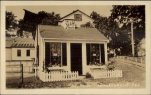 Kennebunkport ME The Jelly House NICE ROADSIDE Real Photo Postcard