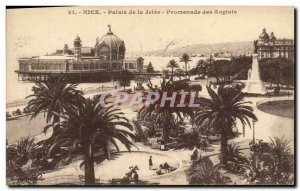 Old Postcard Nice Palais de la Jetee Promenade des Anglais