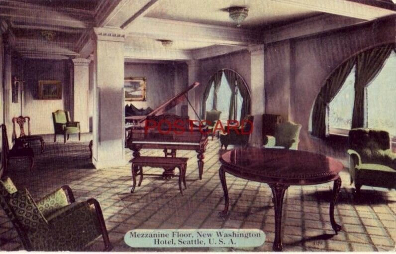 MEZZANINE FLOOR, NEW WASHINGTON HOTEL, SEATTLE, U.S.A.