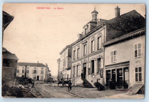 Deneuvre Meurthe-et-Moselle France Postcard The Town Hall c1910 Posted Antique