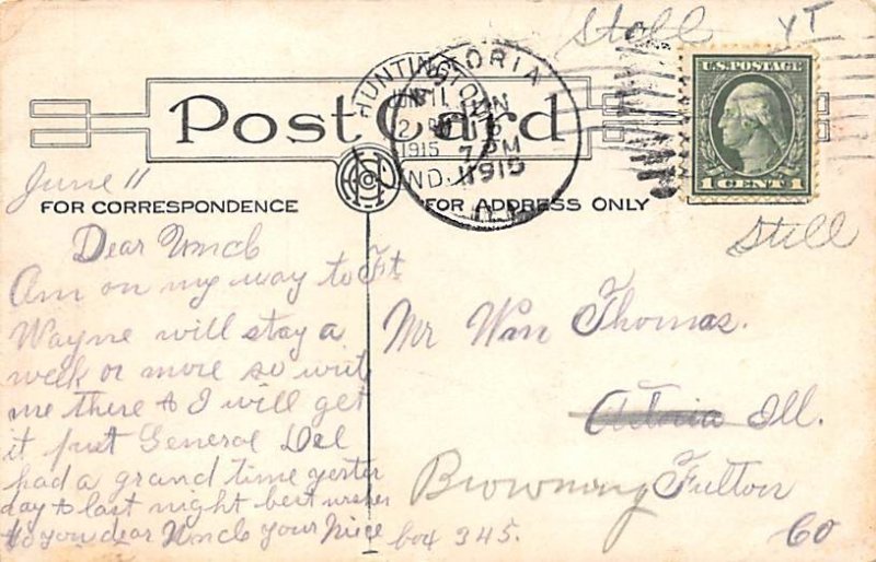 Flag Huntington, Indiana IN