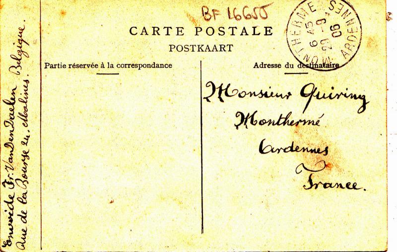 BF16655 la cathedrale saint rombaut malines belgium  front/back image