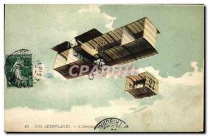 Old Postcard Jet Aviation Airplane Neighbor