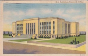 Indiana Hammond Civic Auditorium 1948 Curteich