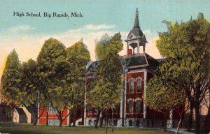 Postcard High School in Big Rapids, Michigan~122529