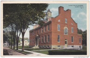 GLENS FALLS, New York, PU-1916; Glens Falls Academy