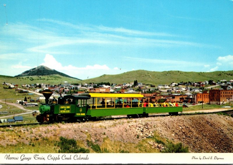 Colorado Cripple Creek Narrow Gauge Train