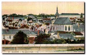 Postcard Old Mamers Panoramic