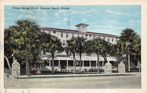 Daytona Beach Florida 1930 Postcard Prince George Hotel