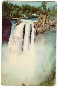 Snoqualmie Falls, Washington    (creases)