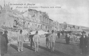 us7650 catastrofe di messina avanzi della palazzata italy earthquake red cross