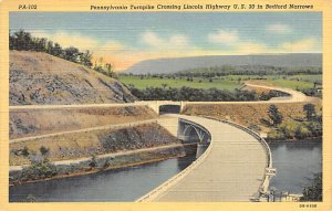 Pennsylvania Turnpike Crossing Lincoln Highway U.S. 30 Bedford Narrows, Penns...