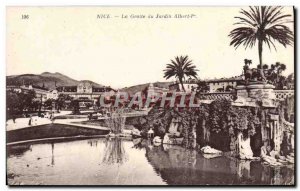 Old Postcard Nice Cave Du Jardin Albert 1er