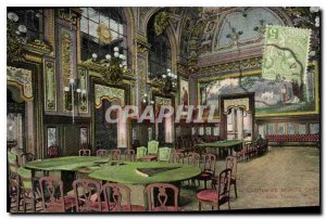 Old Postcard Monte Carlo Casino Room Touzet