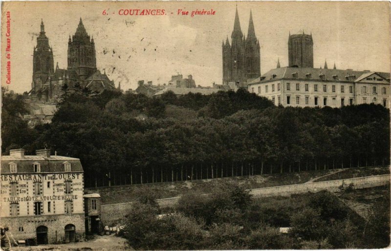 CPA Basse-Normandie COUTANCES Vue générale (984896)