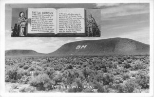 Battle Mountain Nevada 1950s RPPC #198 Photo Postcard 21-10020