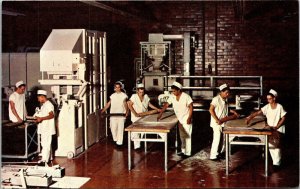Young Bread Bakers Workers Boys Town Nebraska NE Postcard Ovens Mixers Postcard 