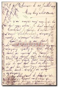 Postcard Former Army General Pau