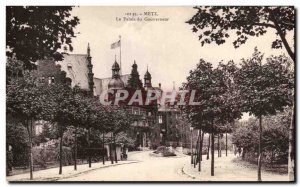 Old Postcard Metz Palais Du Gouverneur