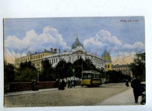203044 LATVIA RIGA post TRAM Vintage postcard