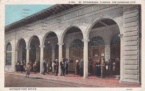 Florida Saint Petersburg Outdoor Post Office 1928