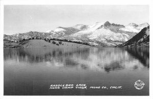 1940s Camp Tioga Mono California Frasher SaddlebackLake RPPC Postcard 26-163