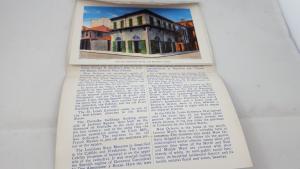 Romantic New Orleans - Vintage Fold-out Postcard
