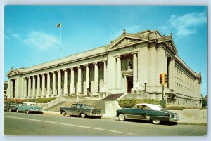 Memphis Tennessee Postcard Shelby County Courhouse Exterior View Building c1960