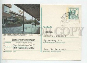 449686 GERMANY 1980 Eschborn Reicheisheim Special cancellation stationery
