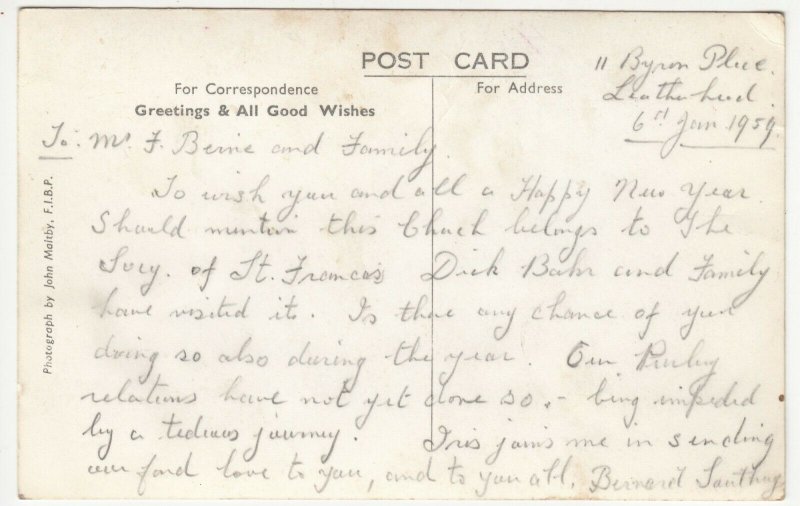 London; The Church Of St Phillip & St James, Plaistow RP PPC, By John Maltby