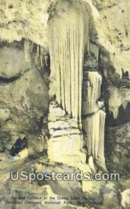 Largest Column, Great Lake Region in Carlsbad Caverns National Park, New Mexico