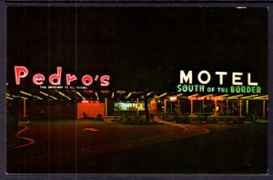 Pedro's Motel,South of the Border,At the NC-SC Border
