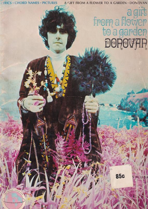 Donovan A Gift From A Flower Sheet Music Guitar Album Photo Book