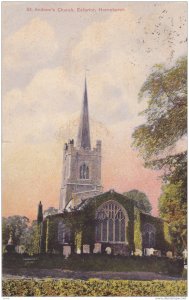 St. Andrew's Church, Exterior, Hornchurch, Greater London, England, UK, PU-1908