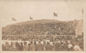 J81/ Adirondacks? New York RPPC Postcard c1910 Kollecker Football Stadium 160