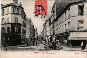CPA PARIS (15e) Rue Madmoiselle. (536793)