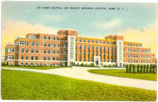 Rome Hospital and Murphy Memorial Hospital, Rome, NY, New York State, Linen